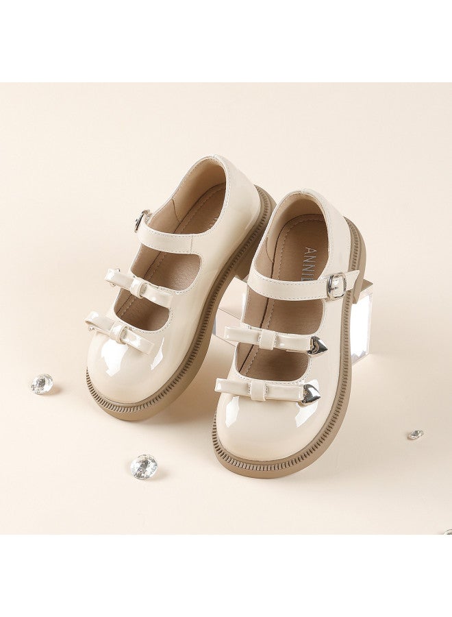 Annil Girl's Princess Shoes Summer Leather Flats 2025 New Soft-sole Anti-slip Mary Jane Loafers Performance Shoes - Image 2