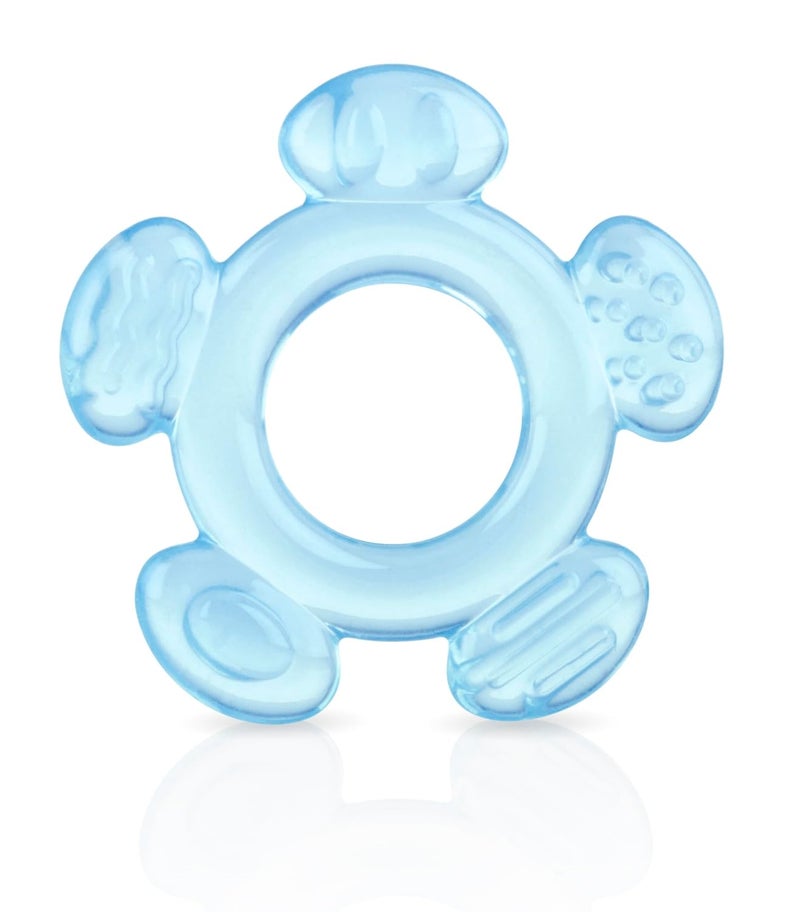 Nuby مجموعة عضاضات نوبى ثلاث خطوات 3 عبوات 3 أشهر أسطح عضاضة ناعمة وصلبة - Image 3