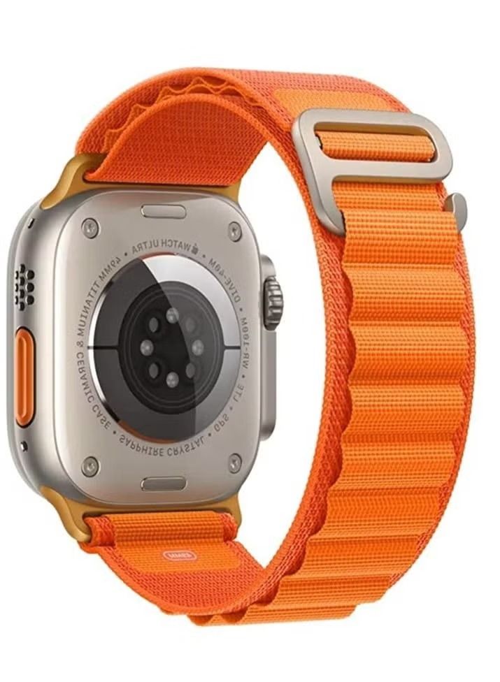 vesus Watch alpine Loop Band 49mm/45mm/44mm Nylon Woven Sport Strap Compatible with Watch Series 8/Ultra/7/SE/6/5/4/3/2/1 - Image 3