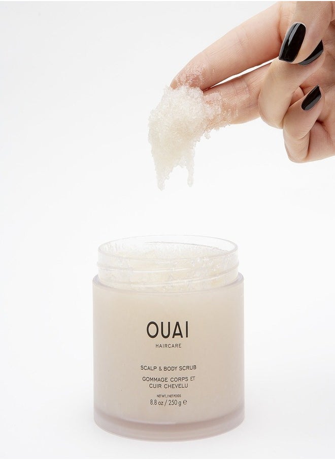 Ouai - OUAI Scalp & Body Scrub - Melrose Place Fragrance, Exfoliating & Hydrating, 250g - Image 1