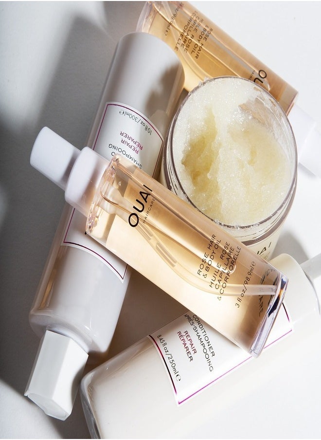 Ouai - OUAI Scalp & Body Scrub - Melrose Place Fragrance, Exfoliating & Hydrating, 250g - Image 1