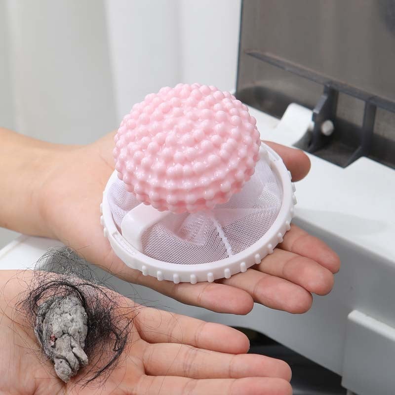 A Generation Of Washing Machine Filter Float Filter Bag Cleaning Washing Machine Clothing Fine Mesh Hair Remover - Image 5