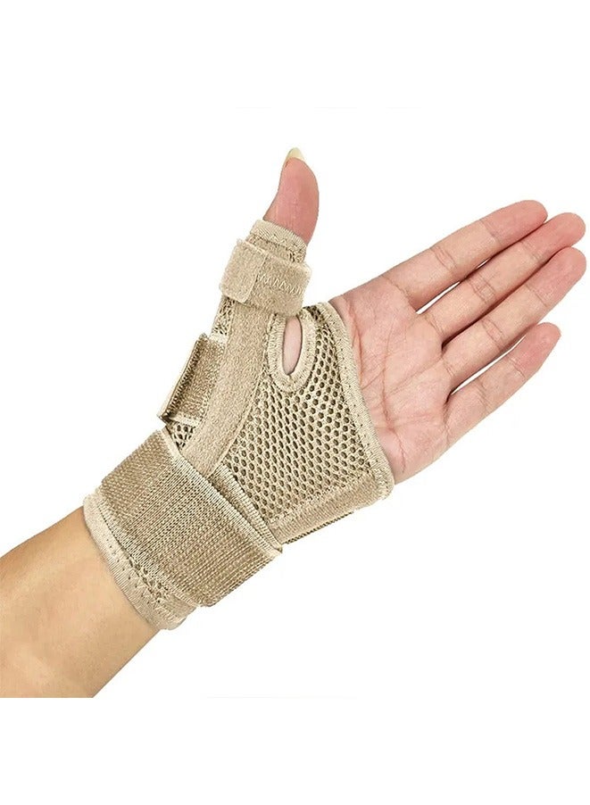 Flexible Splint Wrist Thumb Support Brace For Tendonitis Arthritis Breathable Thumb Protector Guard Fits Right And Left Hand - Image 2