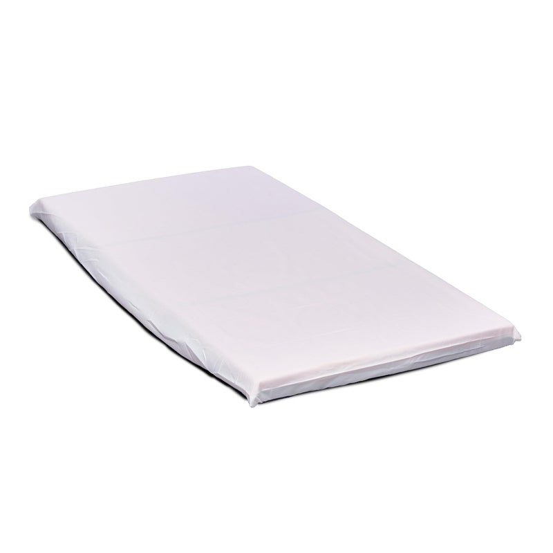 ROLLEE POLLEE Northwest White Microfiber Cot Sheets - Stitched Hem, Super Soft & Durable with Elastic Loops - Ideal for Preschool & Daycare Naptime Bedding - Toddler Size 23" x 42" 6-Pack - Image 3