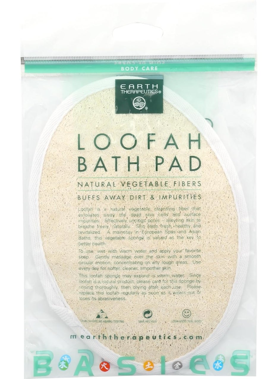 Earth Therapeutics - Earth Therapeutics Loofah Bath Pad - Image 1