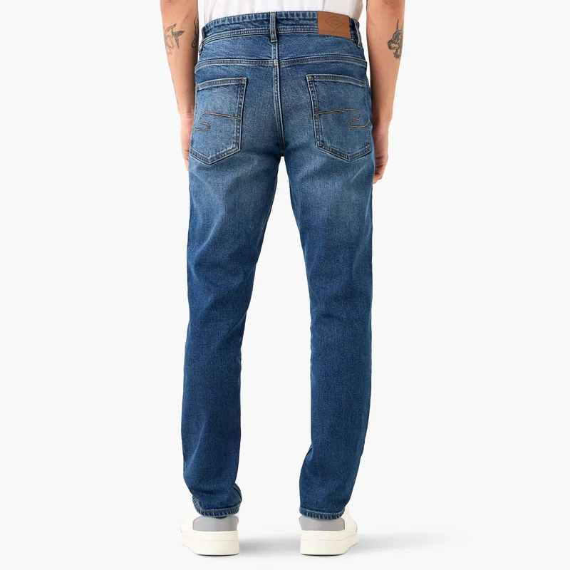 لي كوبر Lee Cooper Skinny Fit Jeans with Button Closure and Pockets
