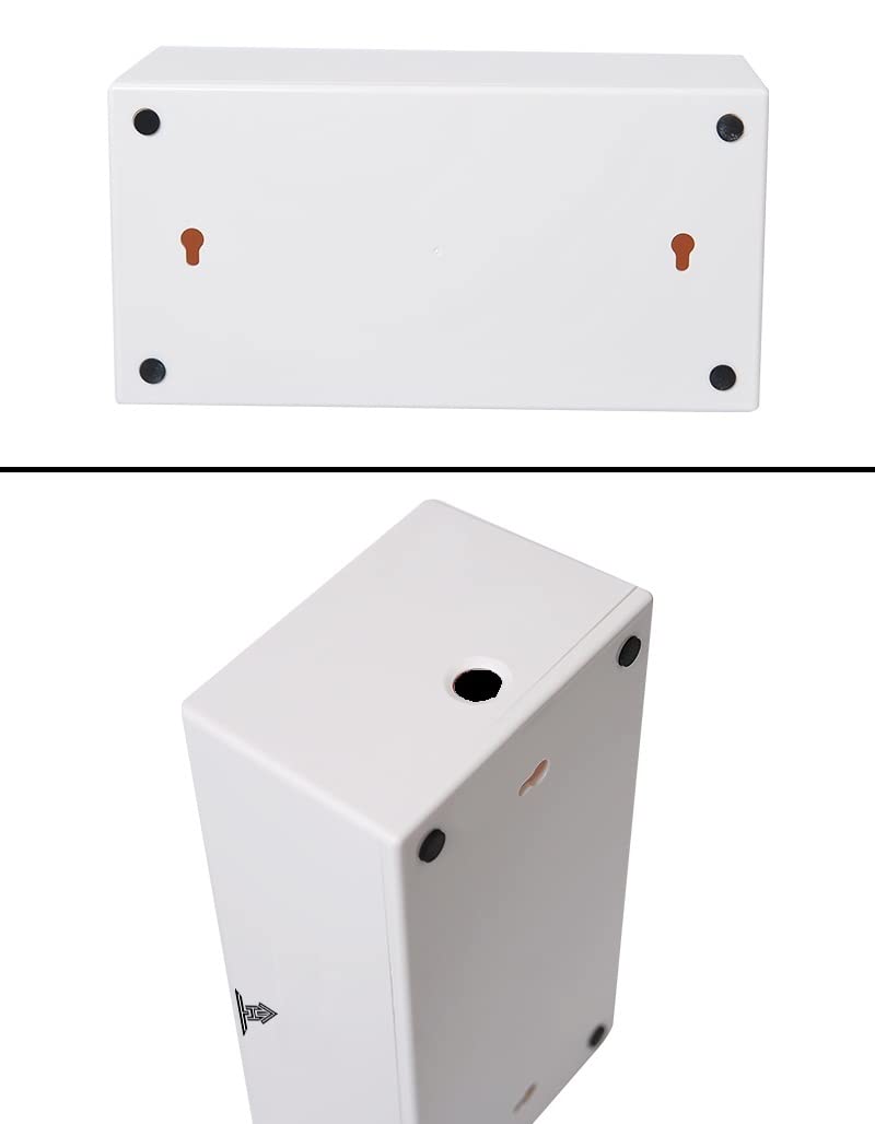 TARGET HYGIENE Facial Tissue Paper Box Holder Dispenser Hotel Bathroom Table Top Facial Tissue Paper Holder Car Tissue Box with Lock with 1 Packet Soft Facial Tissue - Image 4