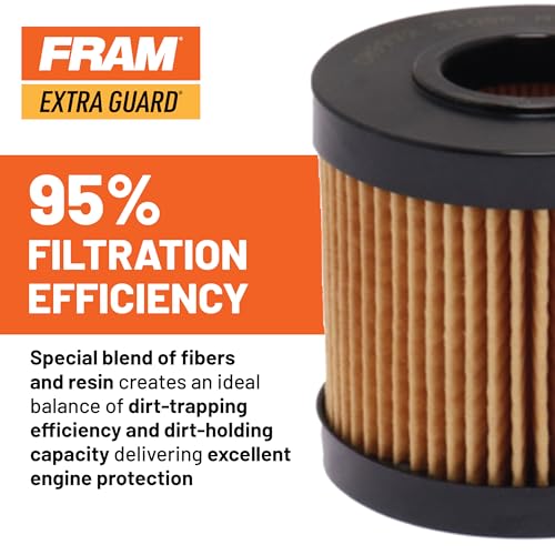 FRAM Extra Guard CH9018 10K Mile Change Automotive Replacement Interval Spin-On Engine Oil Filter for Select Vehicle Model Years, Vehicle Engine Protection Oil Filter for Everyday Drivers - Image 4