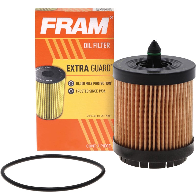 FRAM Extra Guard CH9018 10K Mile Change Automotive Replacement Interval Spin-On Engine Oil Filter for Select Vehicle Model Years, Vehicle Engine Protection Oil Filter for Everyday Drivers - Image 1