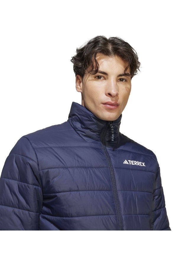 Adidas Mt Ess Pad J Blue Hiking Jackets For Men XS  - Image 5