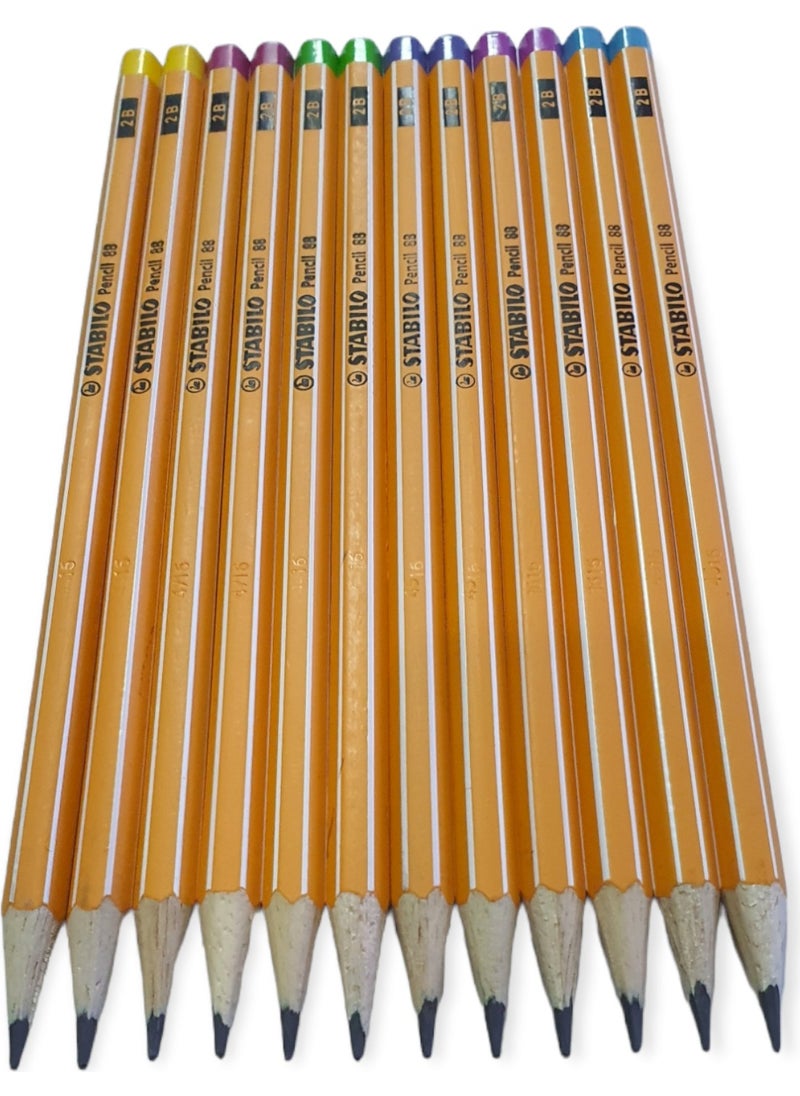 STABILO Pencil 88 Pencil Assorted Pack of 12  - Image 2
