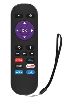 Replacement Remote Control for Roku Box Model: Roku 1, Roku 2(HD, XD, XS), Roku 3, Roku LT, HD, XD, XDS, Roku N1