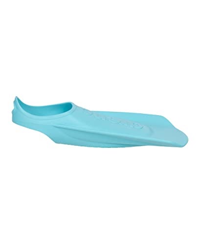 arena Unisex Kids Junior Swim Training Fins for Lap Swimming, Open Heel and Hydrodynamic Slits, Sky, Size 9-10 US - Image 4