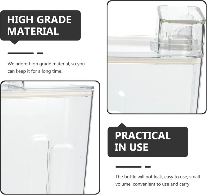 Laundry Detergent Dispenser, Laundry Soap Container for Liquid Detergent and Fabric Softener- ABS Plastic Farmhouse Jar Laundry Room Organizer - Image 2