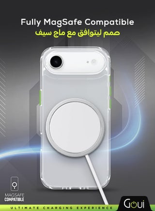 بكج الحماية المتكامل 8 في 1 لآيفون 17 إير – مجموعة حماية ماج سيف الكاملة مع كفر آيفون 17 إير مقاوم للاصفرار، وواقيين للشاشة (شفاف + خصوصية)، وواقي عدسة كاميرا من الخزف، متوافقة مع شحن ماج سيف، حماية كاملة 360 درجة لهاتف ابل آيفون 17 إير، مقاومة للصدمات وجودة تدوم طويلاً - view 2