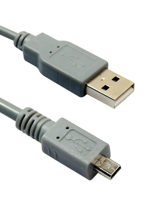 تايمي - كيبل بيانات USB صغير 5Pin إلى USB 2.0 ذكر للقرص الصلب والكاميرا والهاتف, وحدة تحكم بلاي ستيشن 3 بطول 10 متر - Image 1