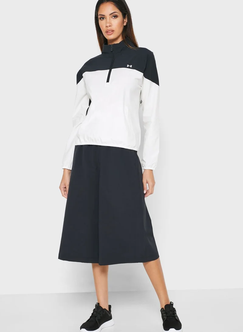 UNDER ARMOUR Essential Cropped Wide Leg Pants