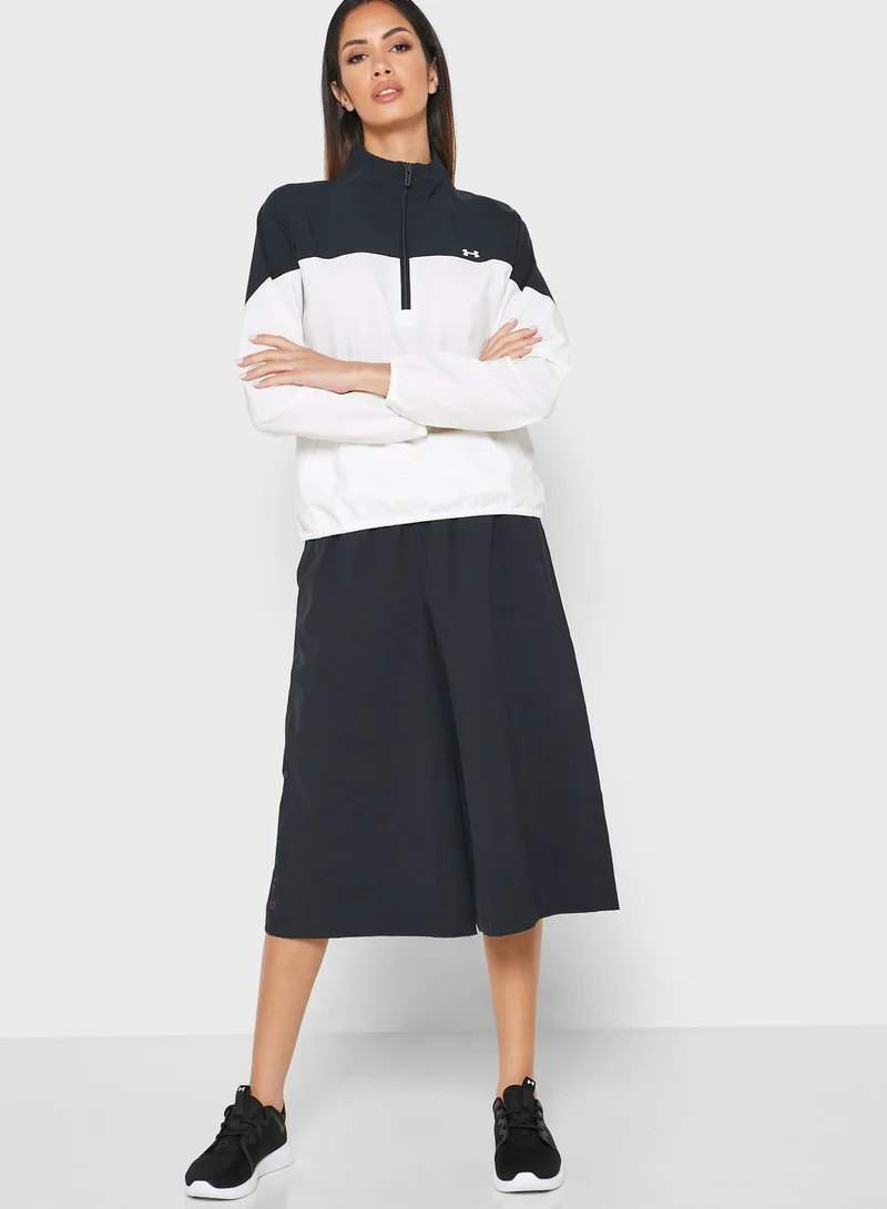 UNDER ARMOUR Essential Cropped Wide Leg Pants