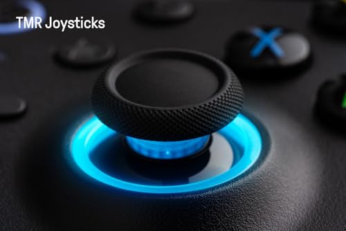 8Bitdo وحدة تحكم الألعاب اللاسلكية 8Bitdo Ultimate 2 مع عصي التحكم TMR، مشغلات قابلة للتبديل بتأثير هول/لمسية، تقنية لاسلكية 8Speed، قاعدة شحن، حلقة نارية RGB للكمبيوتر الشخصي وأندرويد - بنفسجي - Image 3