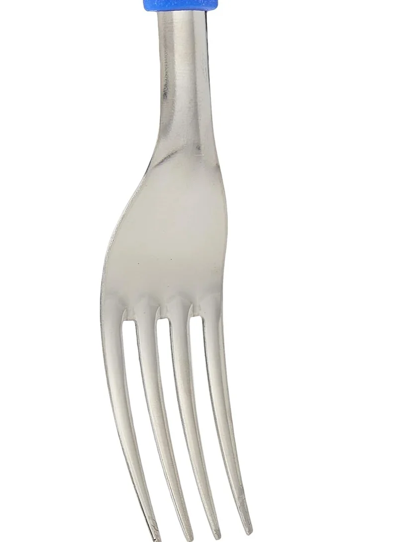 TRAMONTINA Tramontina Brisa Stainless Steel Table Fork with Blue Polypropylene Handle