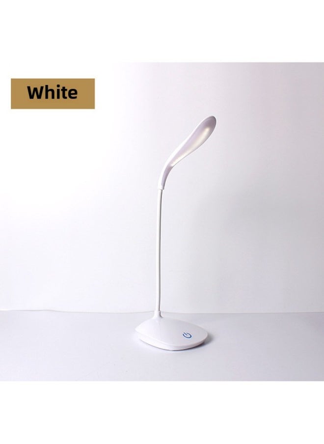Generic - Learning Special Eye Protection LED Desk Lamp Desktop Student Dormitory Office Desk Lamp Can Be Printed LOGO Gift Wholesale-Color:White-plug-in Type (no Built-in Battery)-Size:Customizable LOGO - Image 1