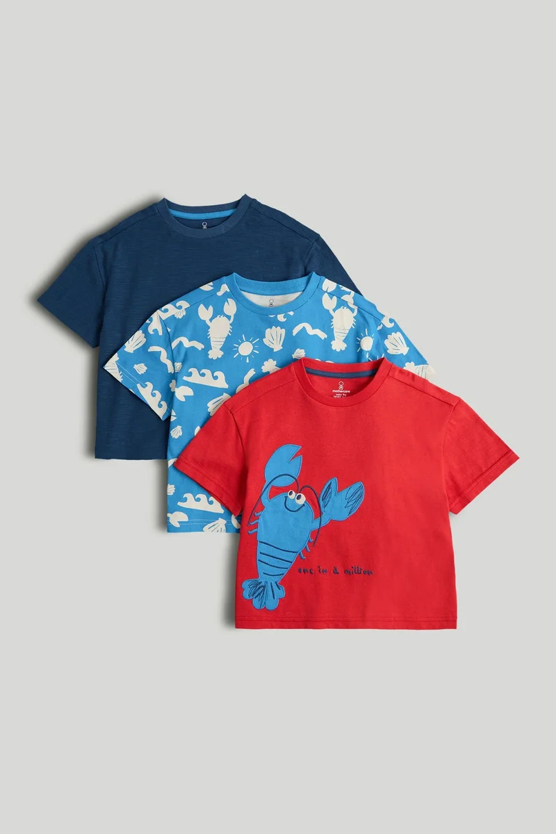 مذركير ثلاث قطع قمصان سلطعون