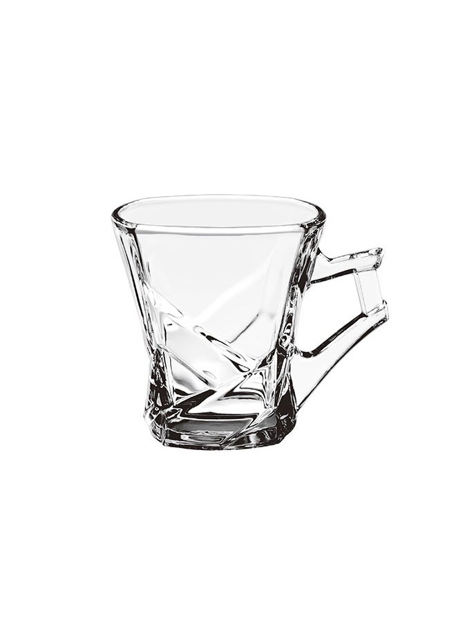 Blinkmax 6-Piece Tea Cup Set Clear 160ml  - Image 2