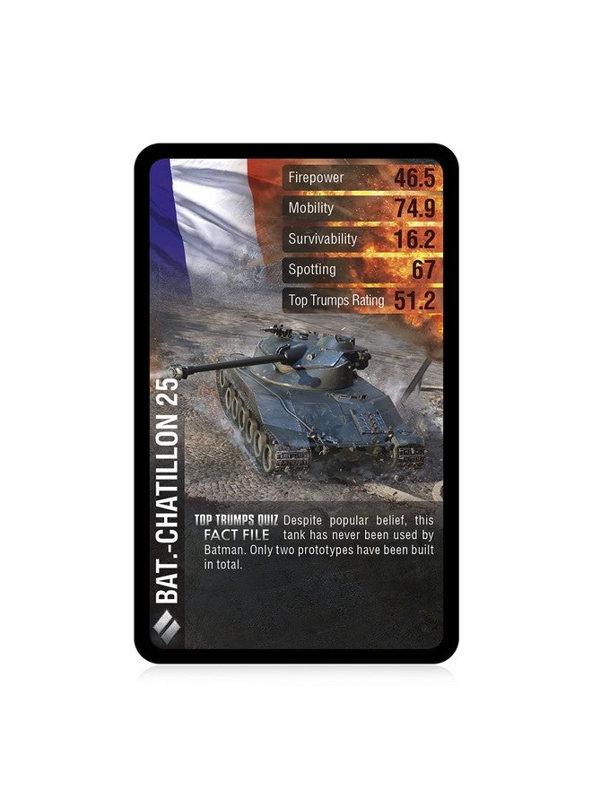 Top Trumps Top Trumps World of Tanks Classic Card Game, Learn about Shermans, Churchills, Tigers and T-34s in this educational pack, gift and toy for boys and girls aged 6 plus - Image 3
