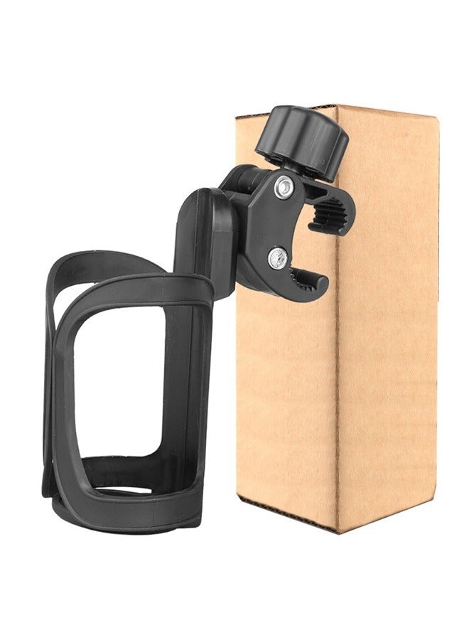 Cup Holder for Strollers, Walkers, Wheelchairs, Rollator & Knee Scooters, Universal Drinking Cup Holder, Bottle Holder，Stroller Cup Holders, Universal Drinks Holder for Bikes, Trolleys or Walkers