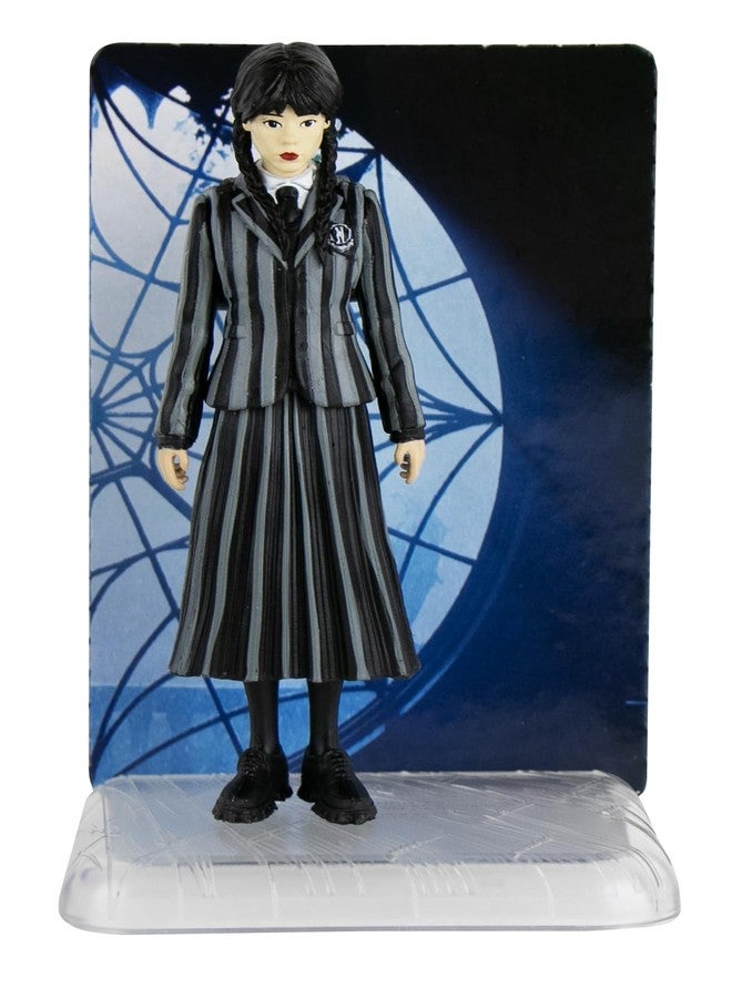 Wednesday 3.75 Inch Articulated Collectible Figures - Wednesday Addams and Enid, Styles Selected at Random. for Collectors & Fans Ages 8+