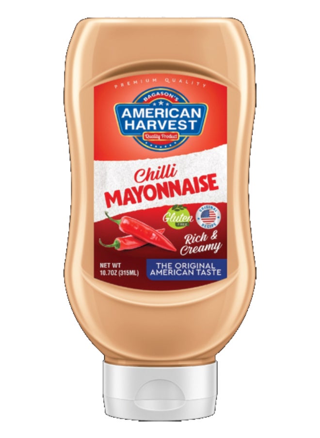 American Harvest Chilli Mayonnaise Top Down Squeezy Bottle  - Image 1