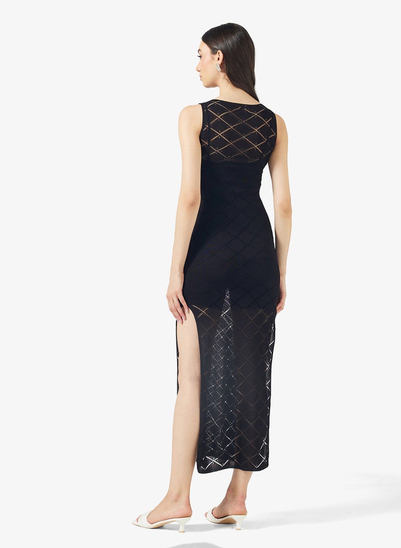 ELLA Crochet Beach Dress - Image 2