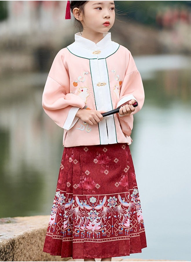 Al Aoyama girl A-line Shape Ins Hanfu Skirt Ancient Costumes Wedding Dress Chinese Style Dress Ladies/Gir  - Image 1