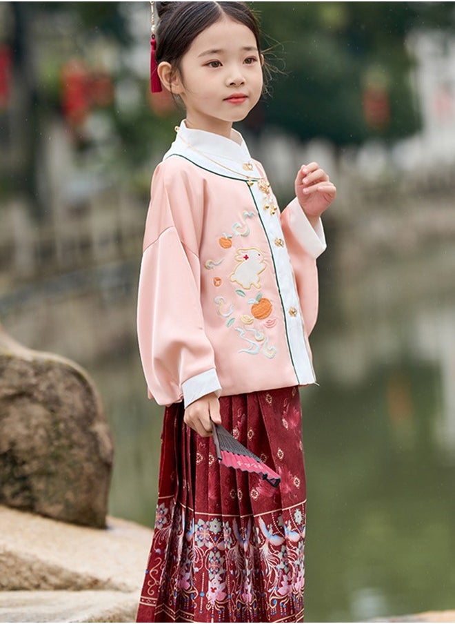 Al Aoyama girl A-line Shape Ins Hanfu Skirt Ancient Costumes Wedding Dress Chinese Style Dress Ladies/Gir  - Image 2