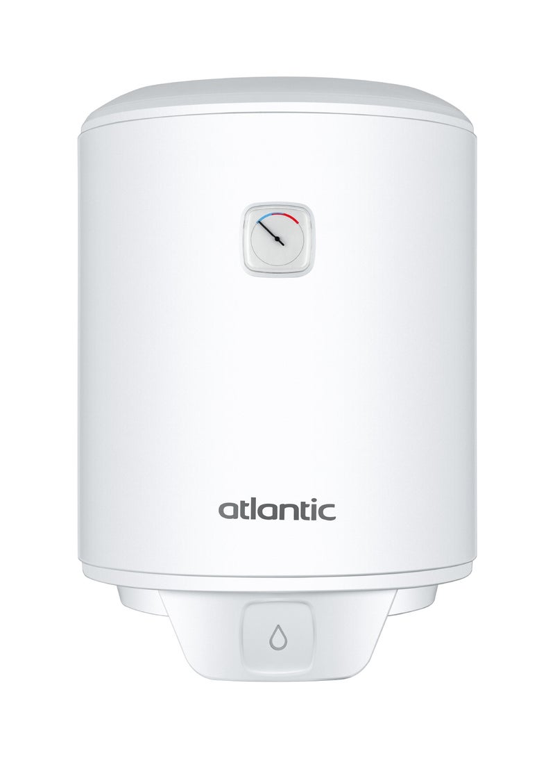 Atlantic Electric water heater 40L, 1500W, EGO, Vertical, Diamond enamel tank, Free CFC foam insulation, Copper heating element, White - Image 1