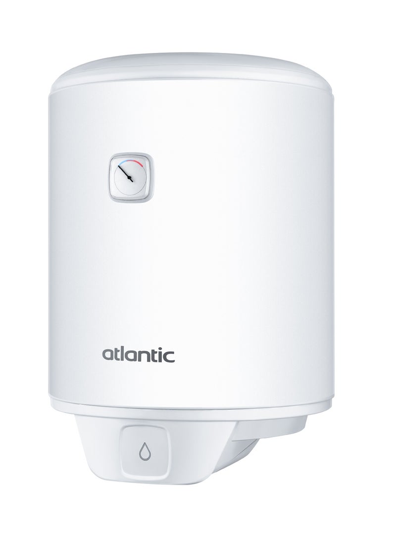 Atlantic Electric water heater 40L, 1500W, EGO, Vertical, Diamond enamel tank, Free CFC foam insulation, Copper heating element, White - Image 2