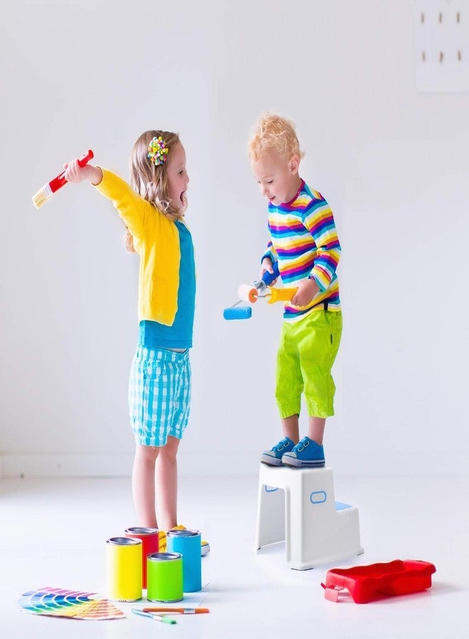 Arcanine 2 Step Step Stools for Kids - Toddler Step Stools for Toilet Potty Training, Bathroom and Kitchen - Slip Resistant Soft Grip for Safety, Stackable - Image 3