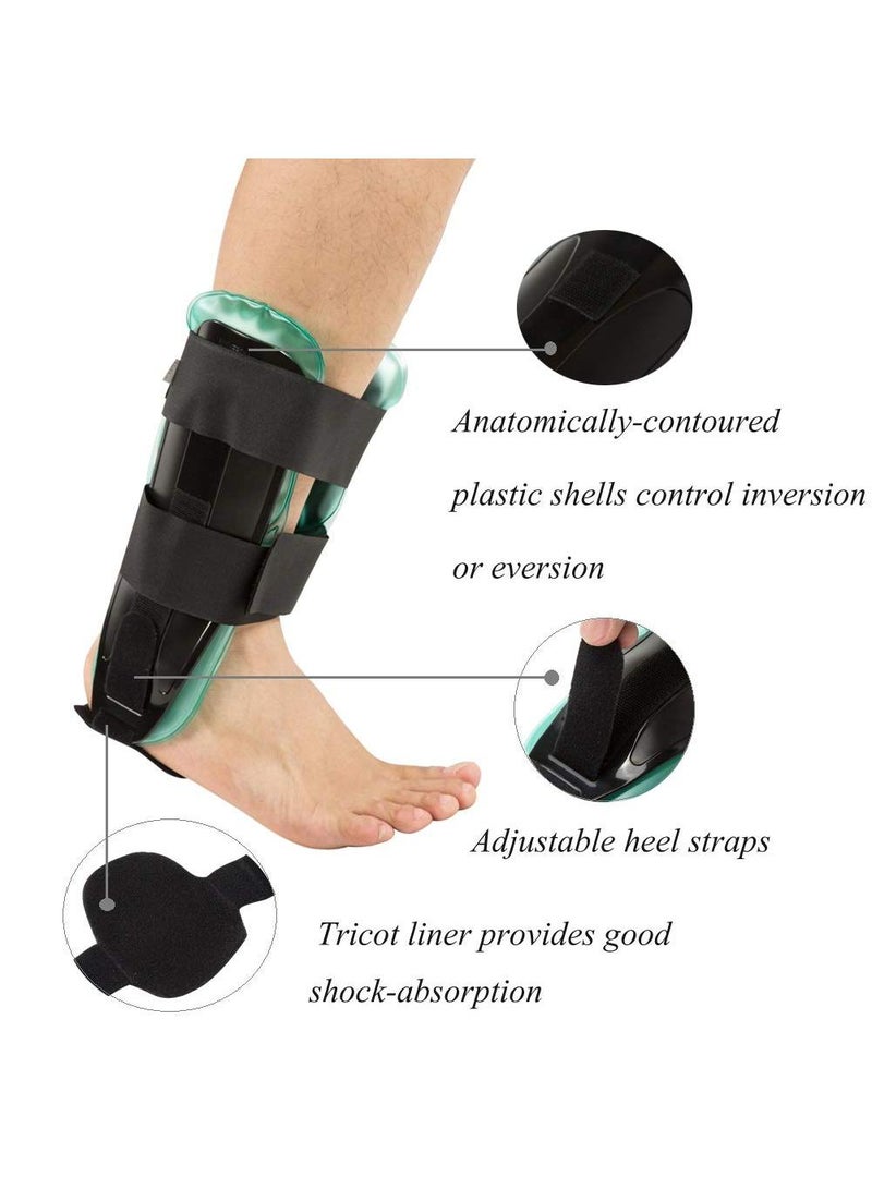 Sweet seven 1 Pcs Gel & Air Ankle Stirrup Brace - Stability and Cold Compress Support - Image 2
