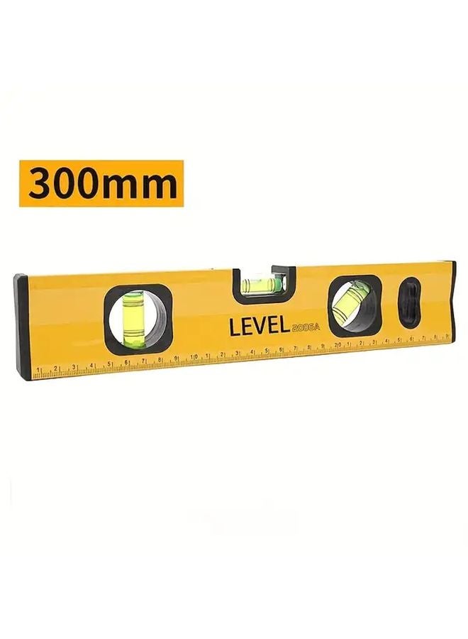 300MM Heavy Duty Magnetic Spirit Level Ruler With Magnetic Base And Bubble Level For Precision Alignment - Image 1