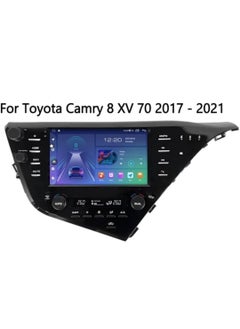 RAYMOS Android Screen For Toyota Camry 8 XV 70 2017 2018 2019 2020 2021 2022 4Gb RAM Support Apple Carplay Android Auto Wireless Fast Interface Quick Boot Factory Camera Support Car Climate Control Support  - Image 1
