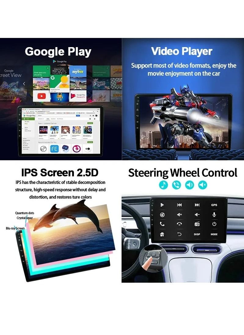 RAYMOS - Android Screen For Toyota Camry 8 XV 70 2017 2018 2019 2020 2021 2022 4Gb RAM Support Apple Carplay Android Auto Wireless Fast Interface Quick Boot Factory Camera Support Car Climate Control Support - Image 1