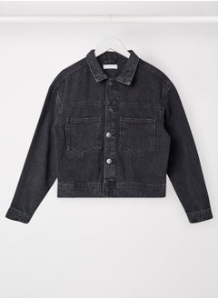 MANGO Youth Embroidered Detail Jacket  - Image 1