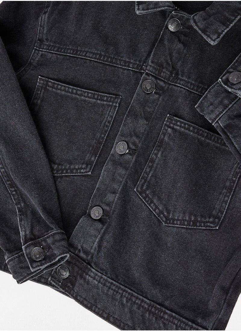 MANGO Youth Embroidered Detail Jacket  - Image 3