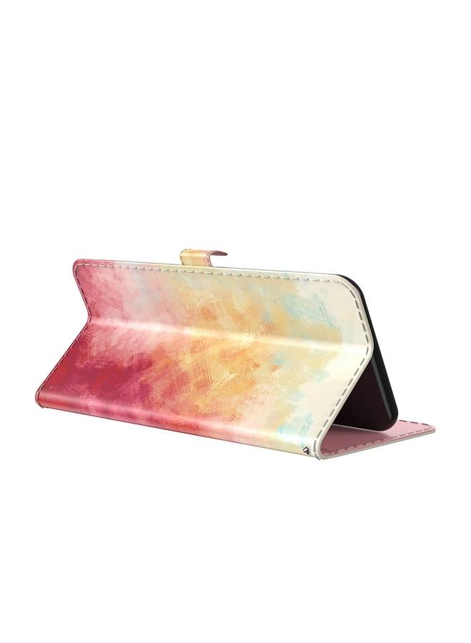 erorex Case For Realme 10 4G Watercolor Pattern Flip Leather Phone Case - Image 5