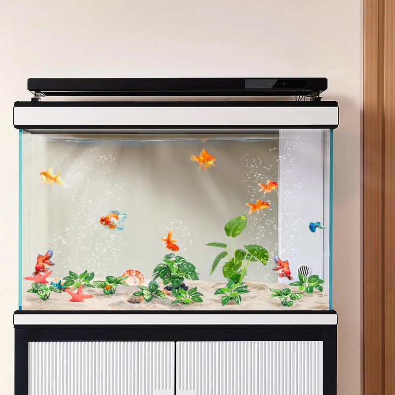 MyLifeUNIT Betta Fish Tank Decor, 10 Pack Silk Aquarium Plants for Aquarium Decoration and Fish Tank Decoration - Image 5