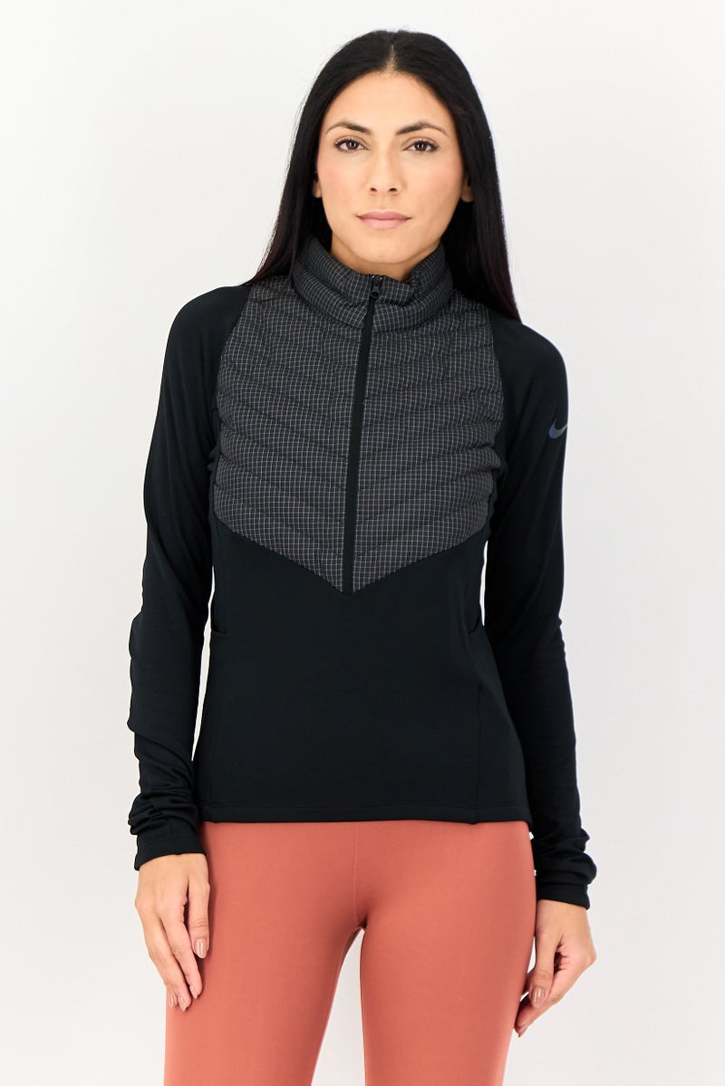 Nike Women Therma Fit Running Jacket, Black - Image 1