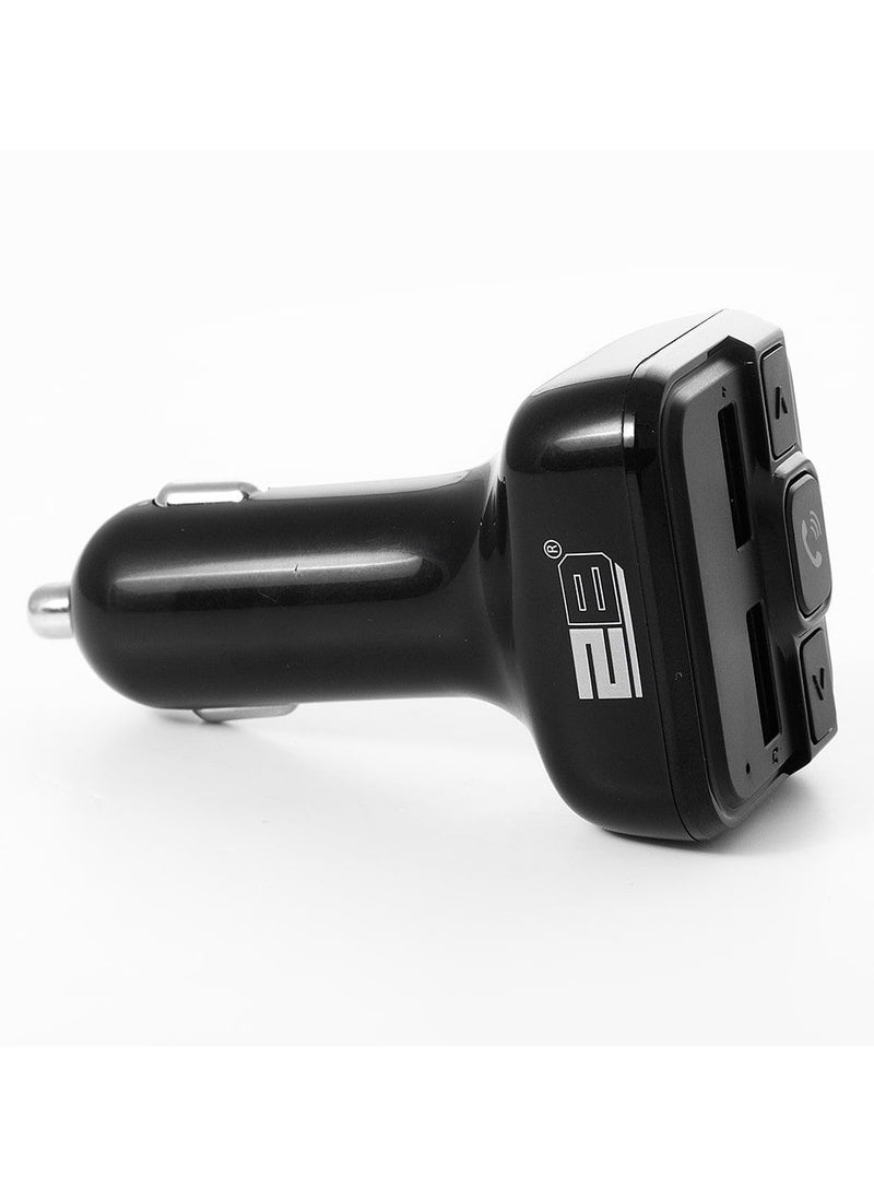 2B - An FM transmitter to connect the mobile phone to Bluetooth for cars that do not have a Bluetooth connection support phone call   It supports 2.4 amp charging. FT805 - Image 1