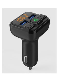 2B An FM transmitter to connect the mobile phone to Bluetooth for cars that do not have a Bluetooth connection support phone call   It supports 2.4 amp charging. FT805  - Image 1