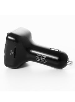 2B An FM transmitter to connect the mobile phone to Bluetooth for cars that do not have a Bluetooth connection support phone call   It supports 2.4 amp charging. FT805  - Image 4