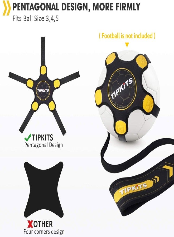 TIPKITS Soccer Training Equipment for kids Adults, Solo Soccer Trainer Belt, with Upgraded Leather Fixation - Image 4